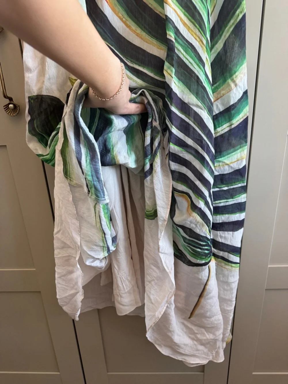 Celandine Botanical Printed Midi Dress NWT Resort Vacation Ready Anthropologie - Picture 3 of 8